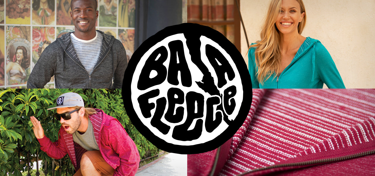 BAJA FLEECE - STRIPE FRENCH TERRY