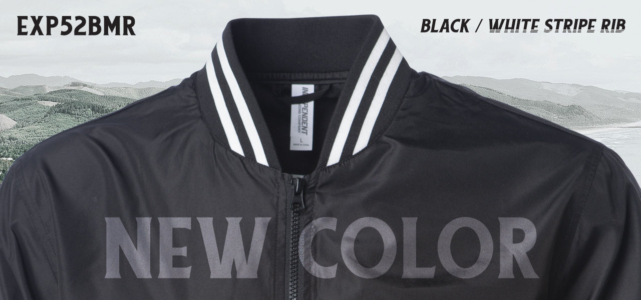 NEW LIGHTWEIGHT BOMBER JACKET COLOR