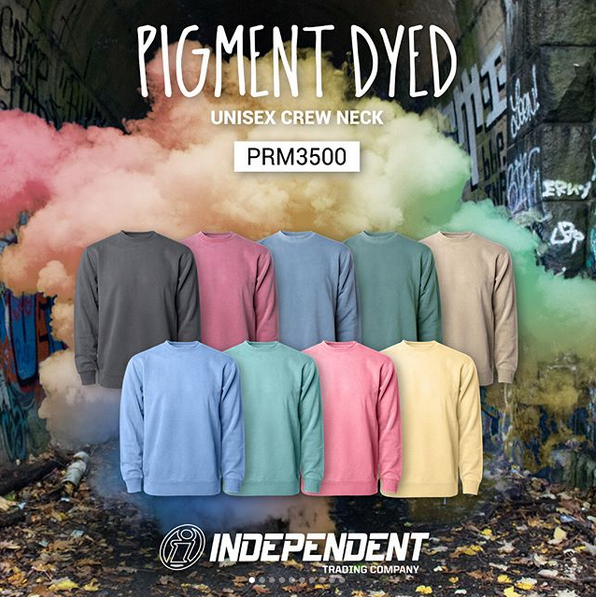 The PRM3500 Pigment Dye Crew as arrived!