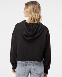 Womens Lightweight Crop Hood - Independent Trading Company