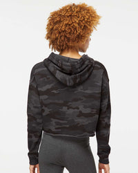 Womens Lightweight Crop Hood - Independent Trading Company