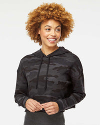 Womens Lightweight Crop Hood - Independent Trading Company
