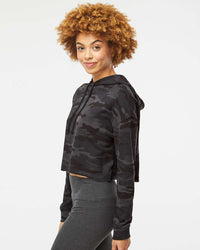 Womens Lightweight Crop Hood - Independent Trading Company