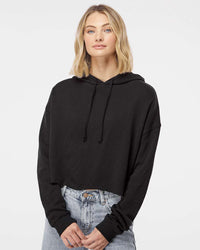 Womens Lightweight Crop Hood - Independent Trading Company