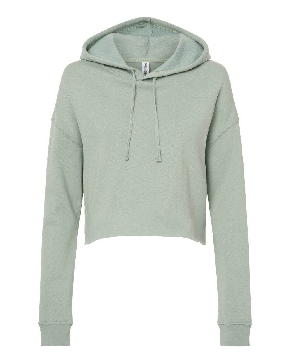 Womens Lightweight Crop Hood - Independent Trading Company