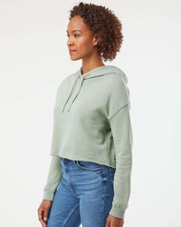 Womens Lightweight Crop Hood - Independent Trading Company