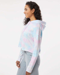Womens Lightweight Crop Hood - Independent Trading Company