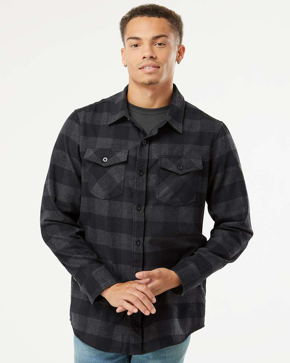 Men's Flannel Shirt - Independent Trading Company