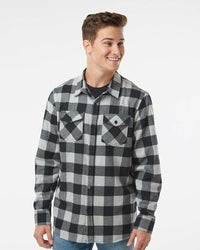 Men's Flannel Shirt - Independent Trading Company