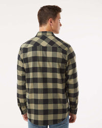 Men's Flannel Shirt - Independent Trading Company