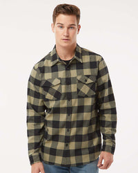 Men's Flannel Shirt - Independent Trading Company