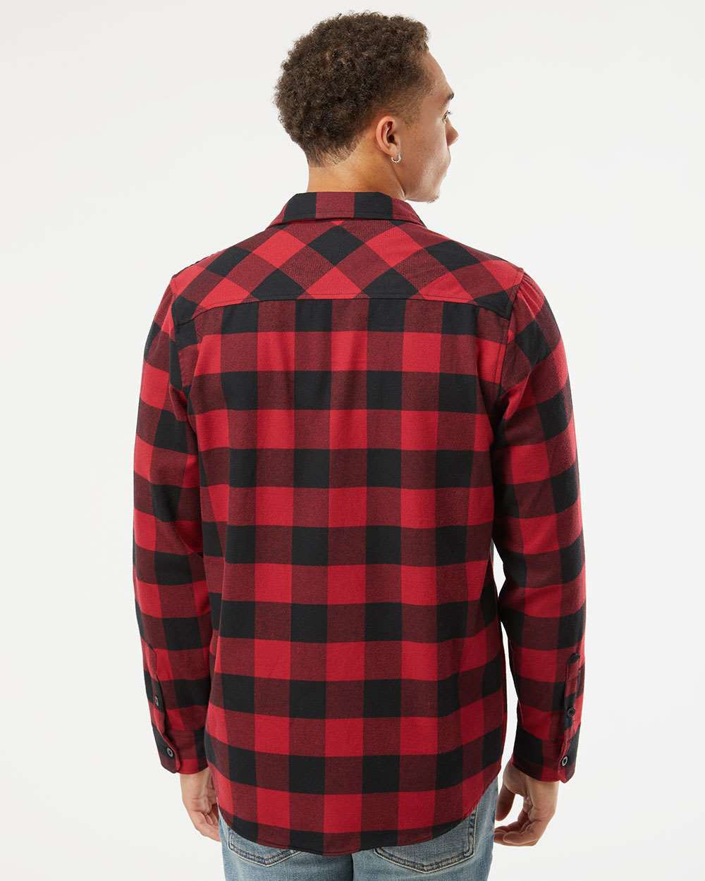 Men's Flannel Shirt - Independent Trading Company