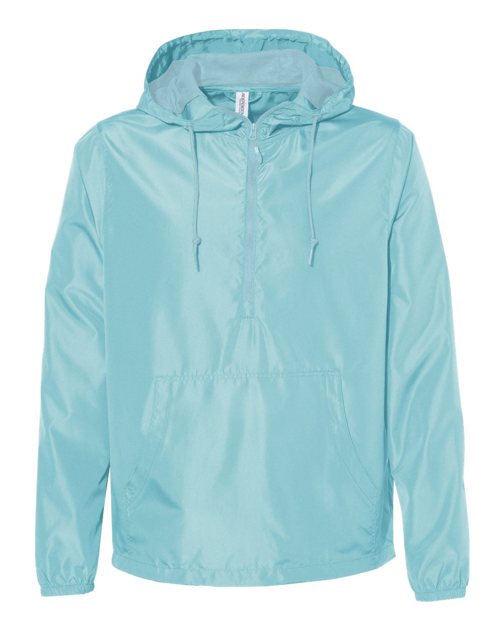 Lightweight Pullover Windbreaker Anorak Jacket - Independent Trading Company