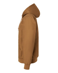 Men’s Insulated Canvas Workwear Jacket - Independent Trading Company