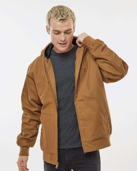 Men’s Insulated Canvas Workwear Jacket - Independent Trading Company
