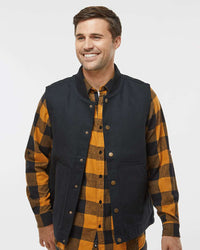 Men’s Insulated Canvas Workwear Vest - Independent Trading Company