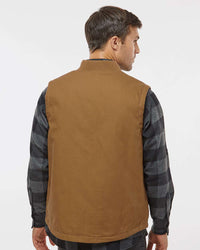 Men’s Insulated Canvas Workwear Vest - Independent Trading Company