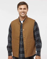 Men’s Insulated Canvas Workwear Vest - Independent Trading Company