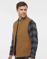 Men’s Insulated Canvas Workwear Vest - Independent Trading Company