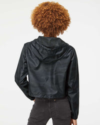 Women’s Lightweight Crop Windbreaker - Independent Trading Company
