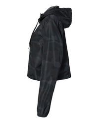 Women’s Lightweight Crop Windbreaker - Independent Trading Company