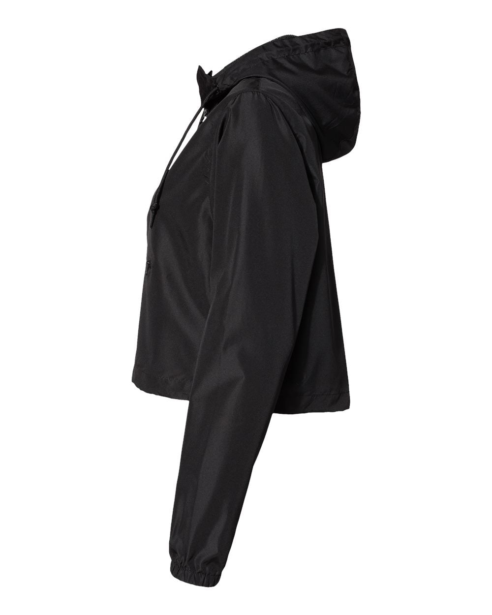 Women’s Lightweight Crop Windbreaker - Independent Trading Company