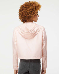 Women’s Lightweight Crop Windbreaker - Independent Trading Company