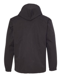 Water Resistant Hooded Windbreaker Coaches Jacket - Independent Trading Company