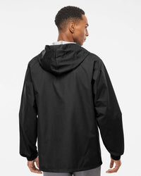 Water Resistant Hooded Windbreaker Coaches Jacket - Independent Trading Company