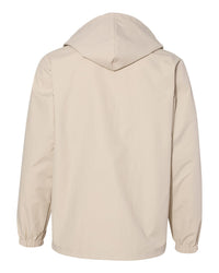 Water Resistant Hooded Windbreaker Coaches Jacket - Independent Trading Company