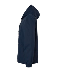 Water Resistant Hooded Windbreaker Coaches Jacket - Independent Trading Company