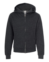 8.5oz. Youth Midweight Zip Hood - Independent Trading Company
