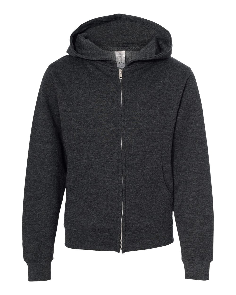 8.5oz. Youth Midweight Zip Hood - Independent Trading Company