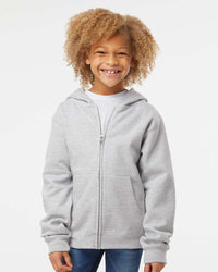 8.5oz. Youth Midweight Zip Hood - Independent Trading Company
