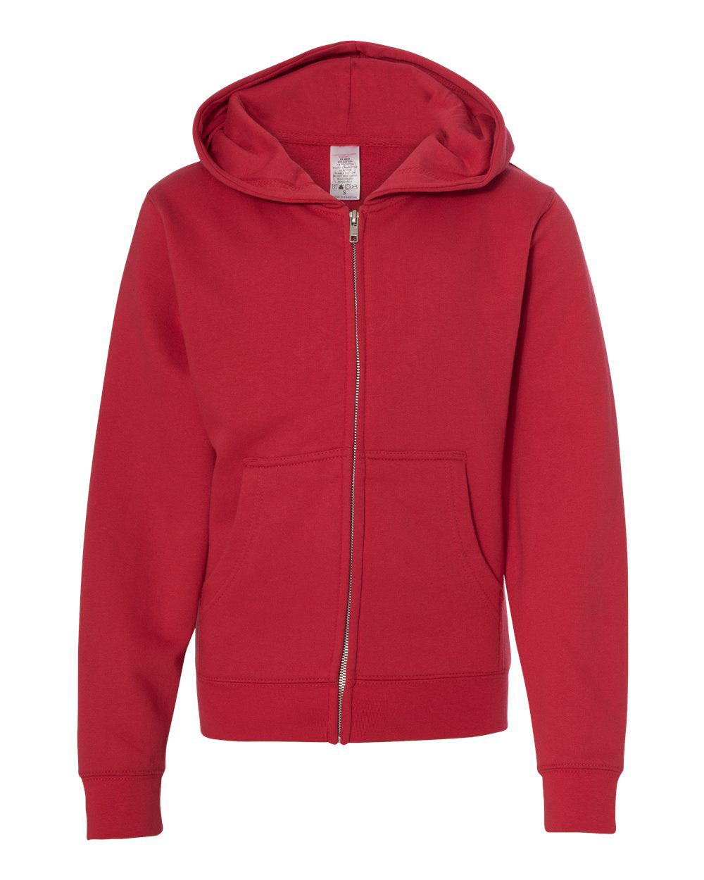 8.5oz. Youth Midweight Zip Hood - Independent Trading Company
