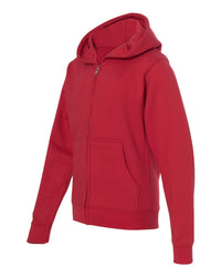 8.5oz. Youth Midweight Zip Hood - Independent Trading Company