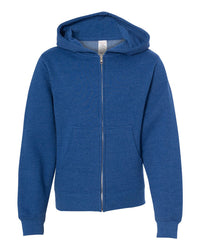 8.5oz. Youth Midweight Zip Hood - Independent Trading Company