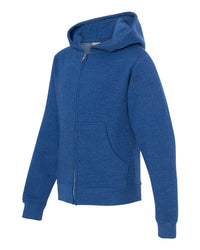 8.5oz. Youth Midweight Zip Hood - Independent Trading Company