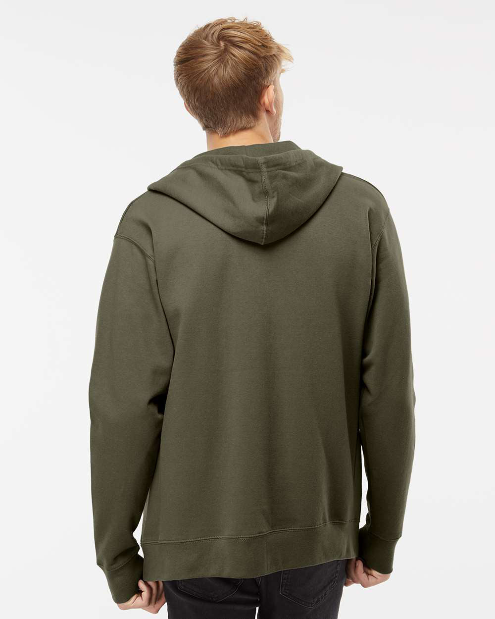 8.5oz. Midweight Zip Hood - Independent Trading Company