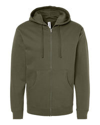 8.5oz. Midweight Zip Hood - Independent Trading Company