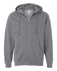 8.5oz. Midweight Zip Hood - Independent Trading Company