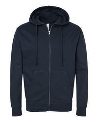 8.5oz. Midweight Zip Hood - Independent Trading Company