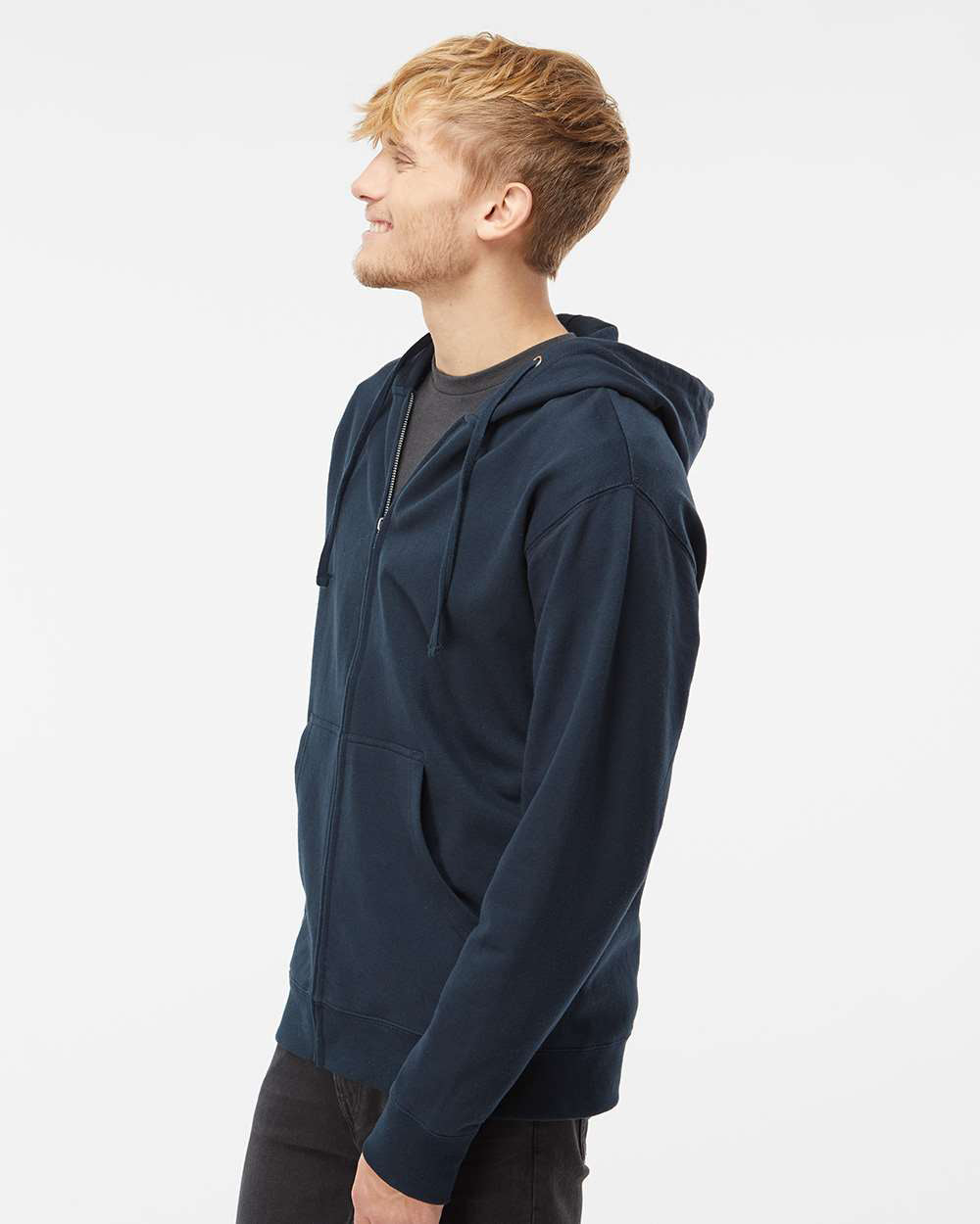 8.5oz. Midweight Zip Hood - Independent Trading Company