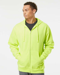 8.5oz. Midweight Zip Hood - Independent Trading Company