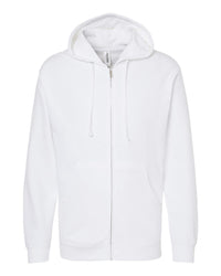 8.5oz. Midweight Zip Hood - Independent Trading Company