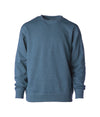 Youth Lightweight Special Blend Raglan Crew Neck garment in color Storm Blue Heather