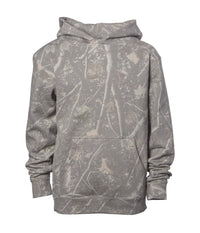 SS4001Y Youth Midweight Pullover Hooded Sweatshirt in color Deadwood Tree Camo