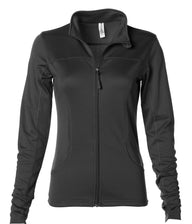 Womens Poly-Tech Athletic Zip - Independent Trading Company