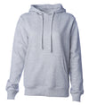 SS008 Women's Midweight Hooded Pullover Sweatshirt in color Grey Heather.