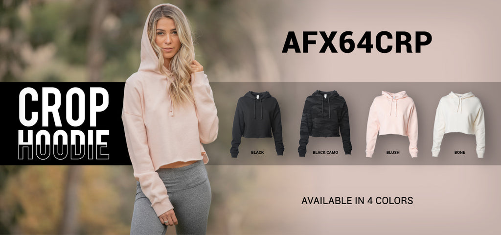 WOMEN'S LIGHTWEIGHT CROP HOODED PULLOVER
